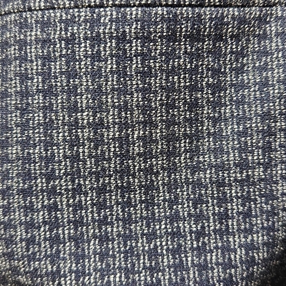 SIZE 8T LOFT Trouser Wool looking Black Grey color High waist dress pant NWT - Picture 5 of 15